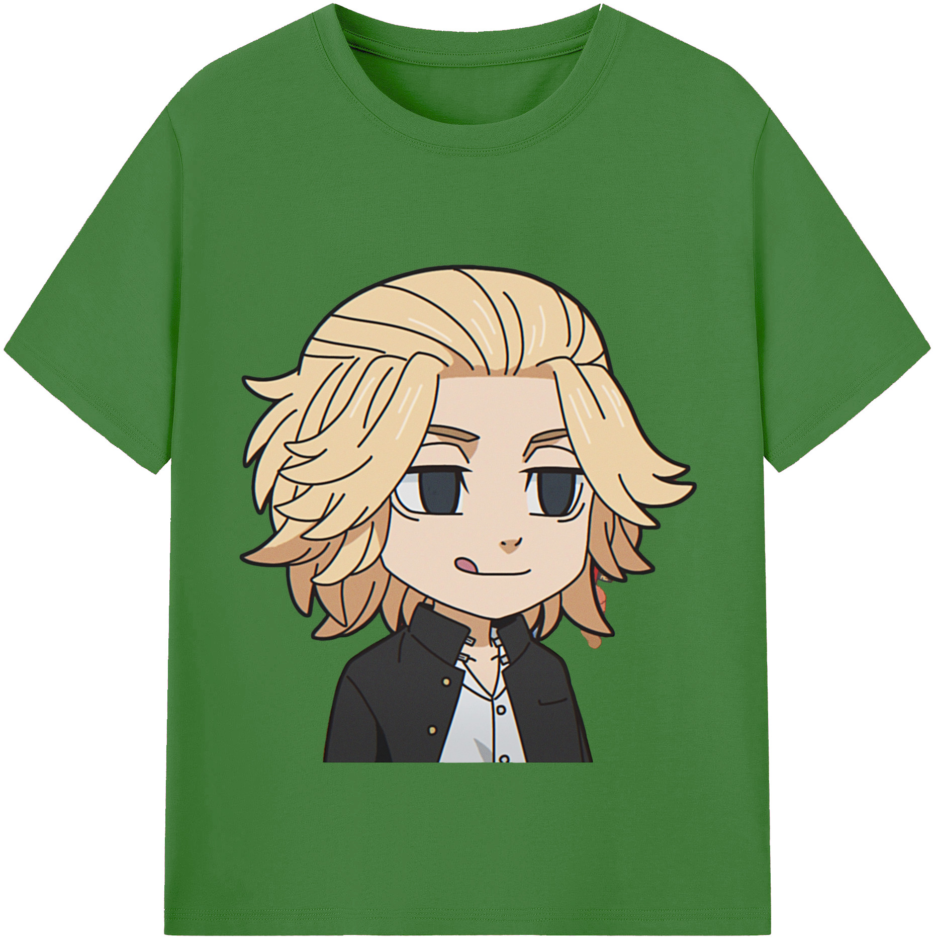 （画像用） 東京リベンジャーズ Tokyo Revengers レディースカジュアルプリントTシャツ（綿100％）